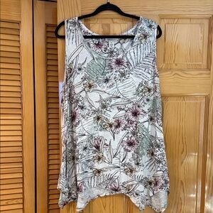 Style & Co. Floral Print Tank Top - Multicolor
